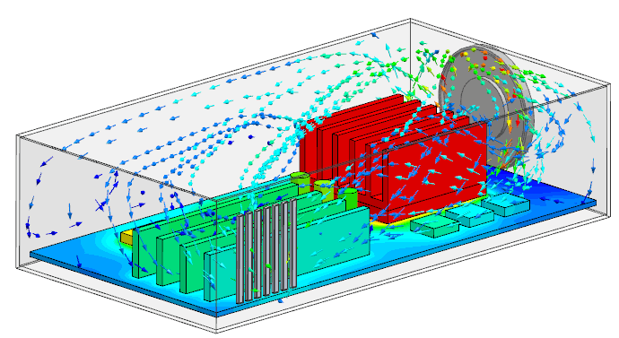 CFD-Analyse Router