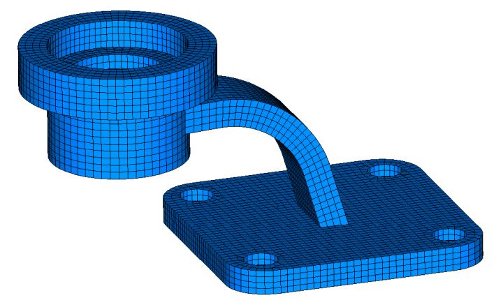 Hexaeder Vernetzung Femap