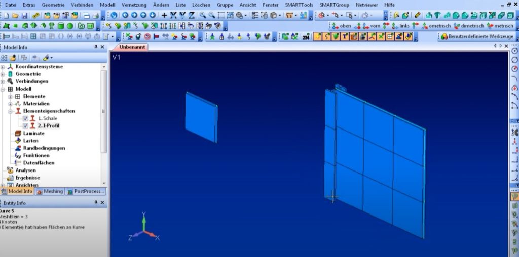Video Femap Tutorial Vernetzung