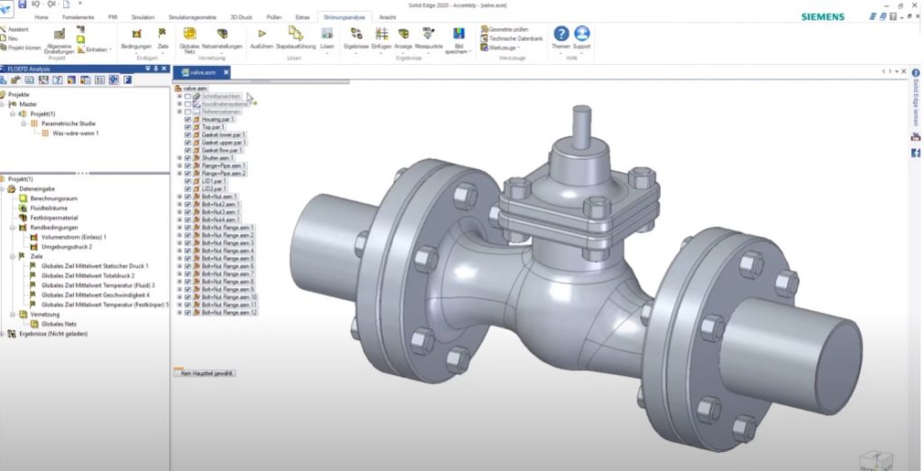 FLOEFD Funktionsübersicht